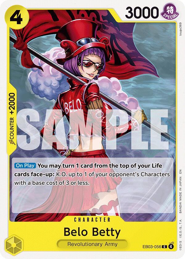 Belo Betty EB03-056 – One Piece Heroines Edition | One Piece TCG