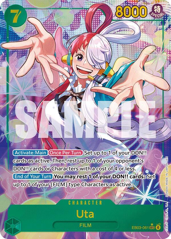 Uta Alternate Art EB03-061 – One Piece Heroines Edition | One Piece TCG