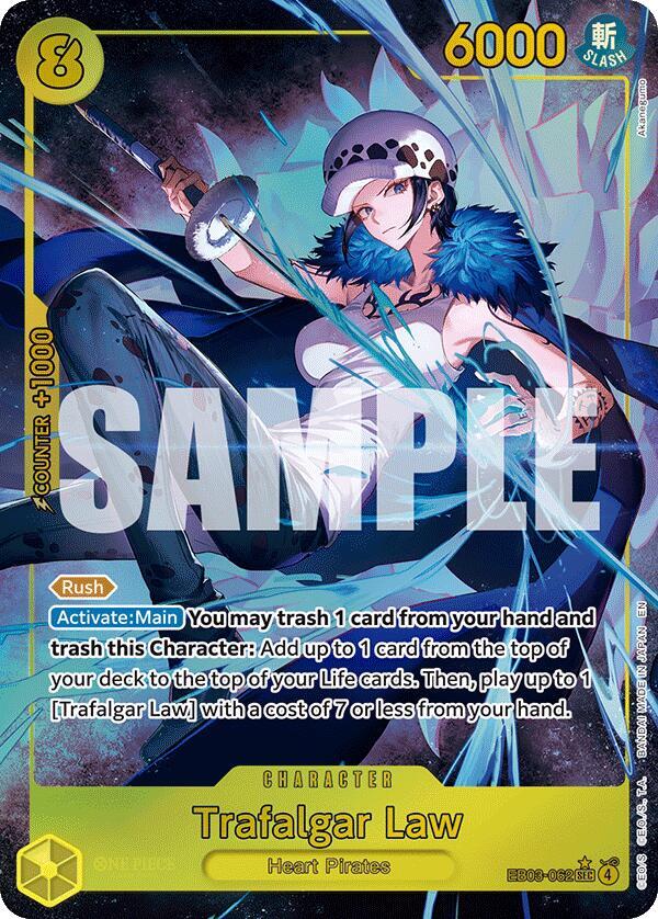Trafalgar Law Alternate Art EB03-062 – One Piece Heroines Edition | One Piece TCG