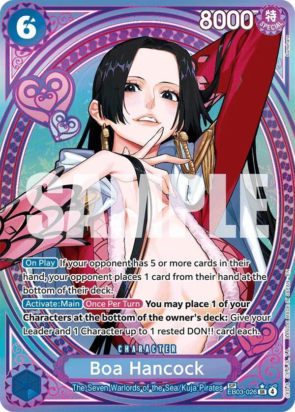 Boa Hancock SP EB03-026 – One Piece Heroines Edition | One Piece TCG