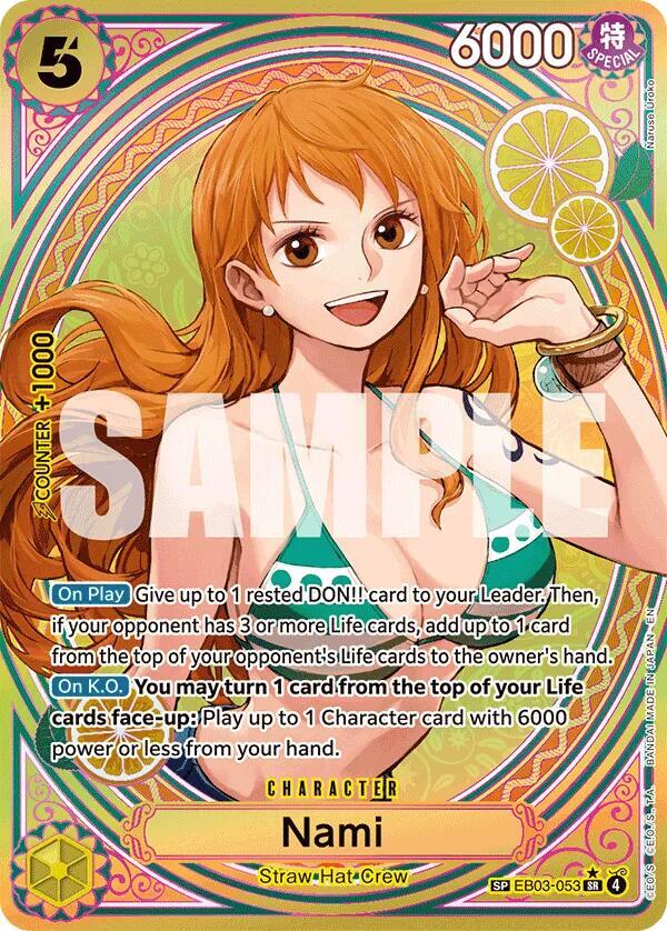 Nami SP EB03-053 – One Piece Heroines Edition | One Piece TCG