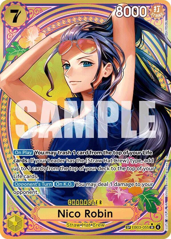 Nico Robin SP EB03-055 – One Piece Heroines Edition | One Piece TCG