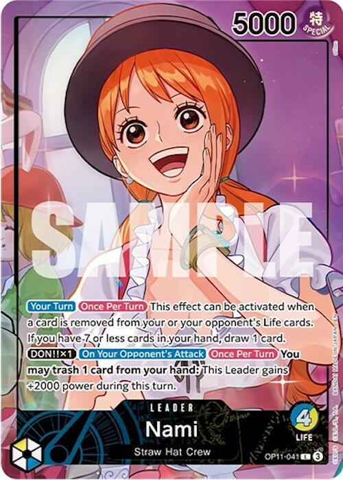 Nami Whole Cake Island Arc OP11-041 | One Piece TCG