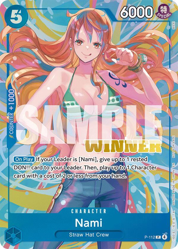 Nami Heroines Battle Winner Pack P-112 | One Piece TCG
