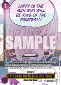 Luffy Is the Man Who Will Be King of the Pirates!!! Japanese Version 3rd Anniversary Set OP12-079 | One Piece TCG