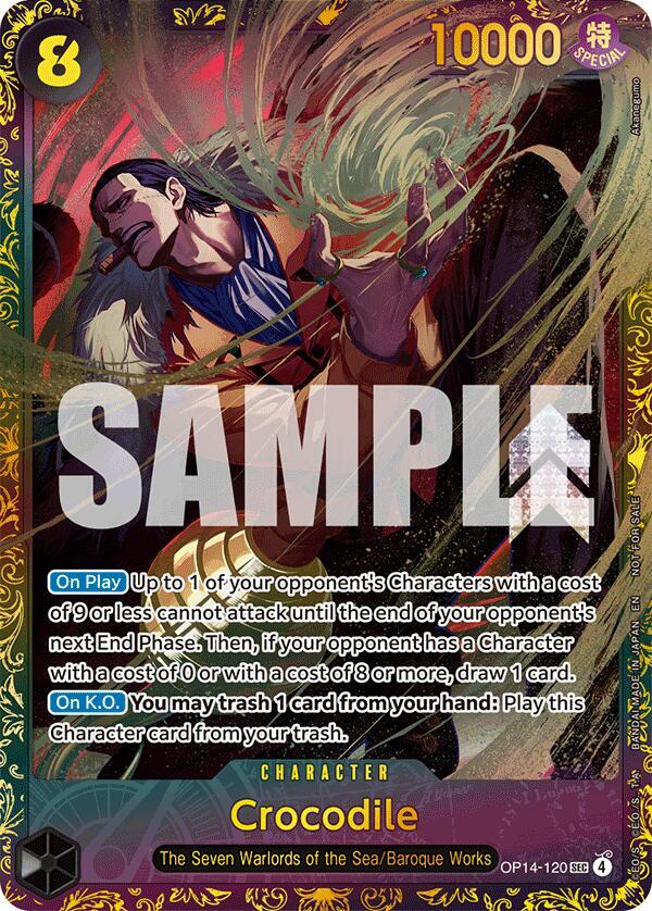 Crocodile CS26-27 Regionals Season 1 OP14-120 | One Piece TCG