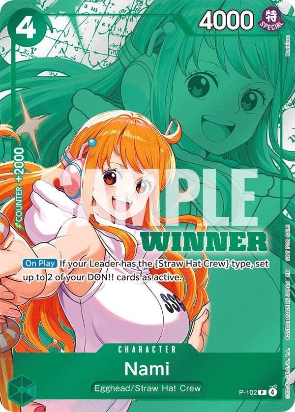 Nami Winner Pack 2026 Vol. 2 P-102 | One Piece TCG
