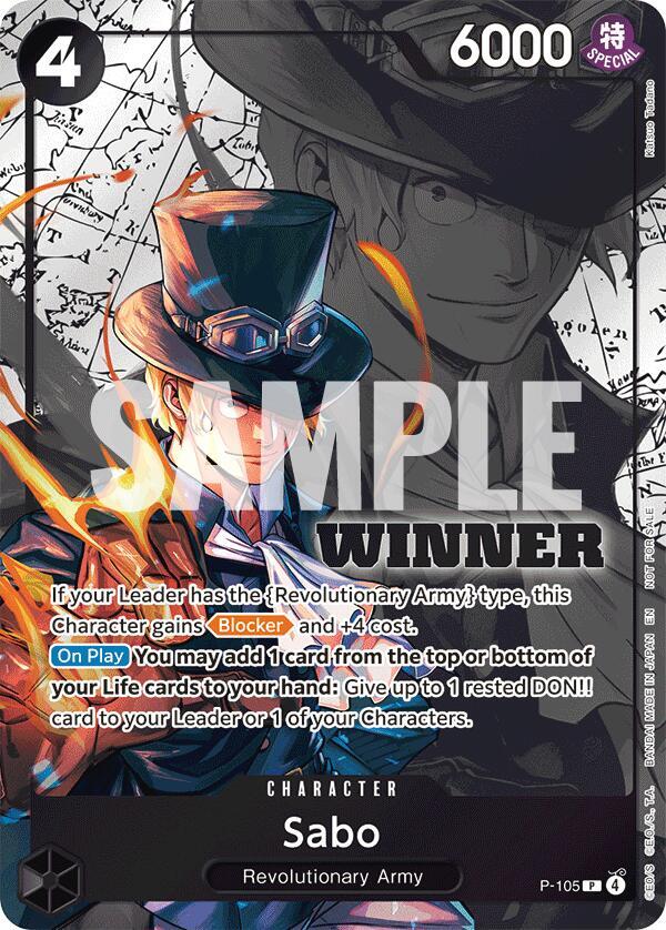 Sabo Winner Pack 2026 Vol. 2 P-105 | One Piece TCG