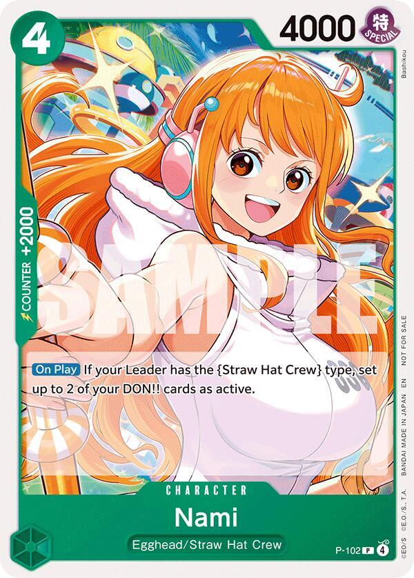 Nami Tournament Pack 2026 Vol. 2 P-102 | One Piece TCG