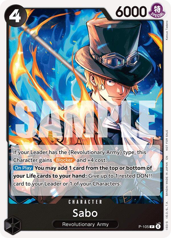 Sabo Tournament Pack 2026 Vol. 2 P-105 | One Piece TCG