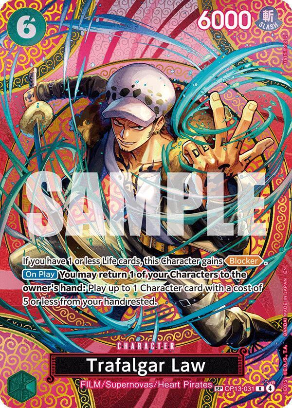 Trafalgar Law SP OP13-031 – Adventure on Kami's Island | One Piece TCG