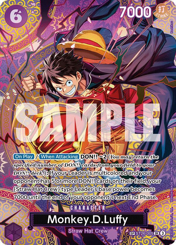 Monkey.D.Luffy SP ST26-005 – Adventure on Kami's Island | One Piece TCG