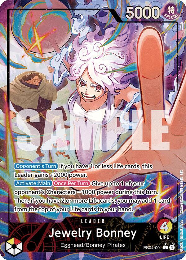 Jewelry Bonney Alternate Art EB04-001 – Adventure on Kami's Island | One Piece TCG