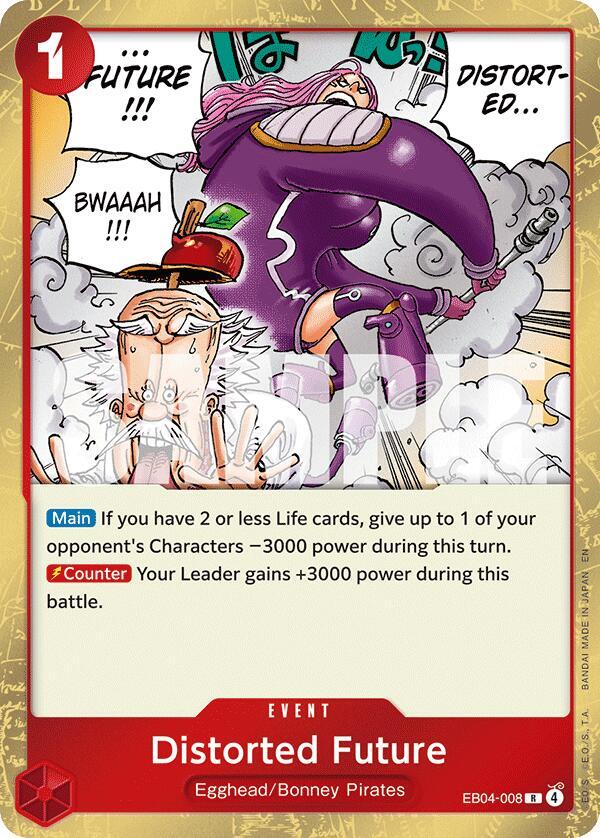 Distorted Future EB04-008 – Adventure on Kami's Island | One Piece TCG