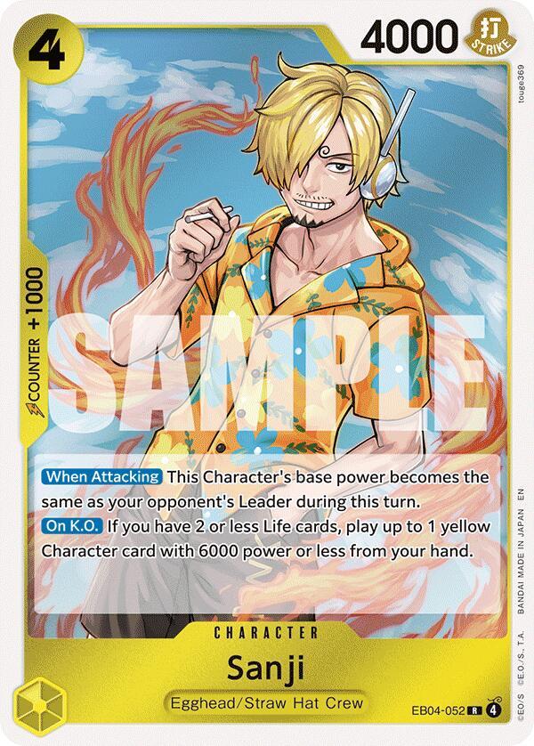 Sanji EB04-052 – Adventure on Kami's Island | One Piece TCG