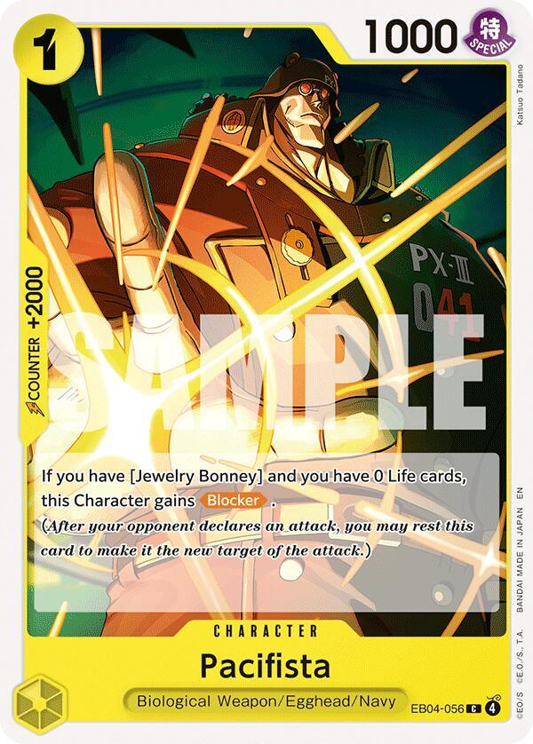 Pacifista EB04-056 – Adventure on Kami's Island | One Piece TCG