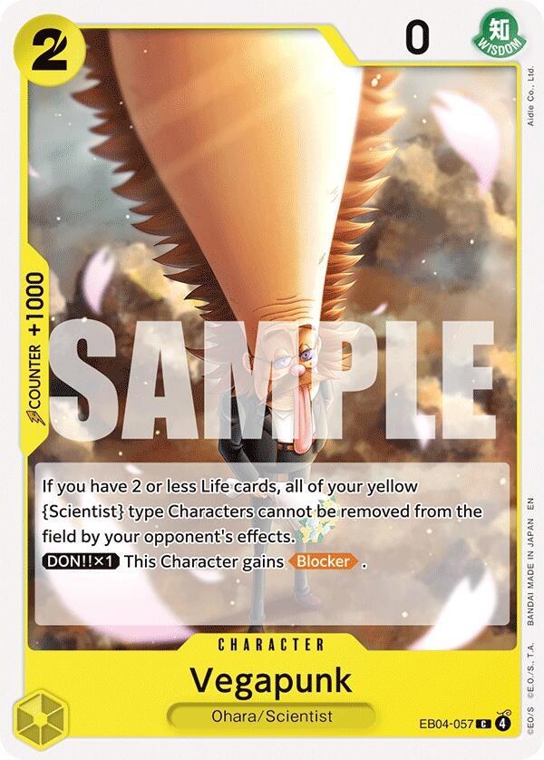 Vegapunk EB04-057 – Adventure on Kami's Island | One Piece TCG