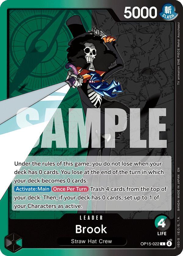 Brook OP15-022 – Adventure on Kami's Island | One Piece TCG