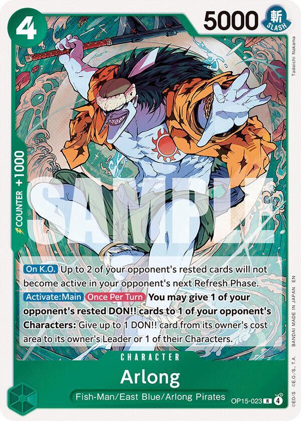 Arlong OP15-023 – Adventure on Kami's Island | One Piece TCG
