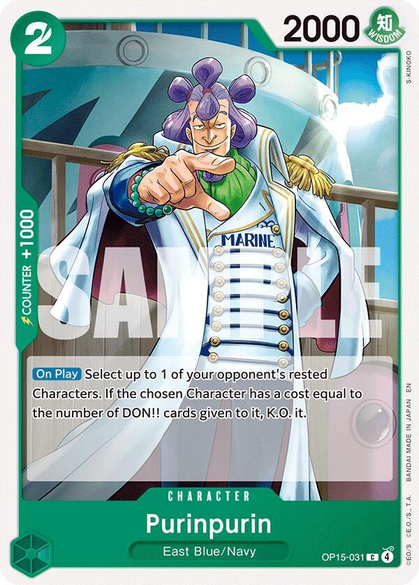 Purinpurin OP15-031 – Adventure on Kami's Island | One Piece TCG