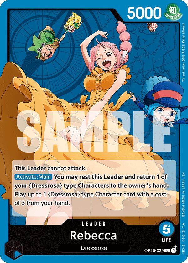 Rebecca OP15-039 – Adventure on Kami's Island | One Piece TCG