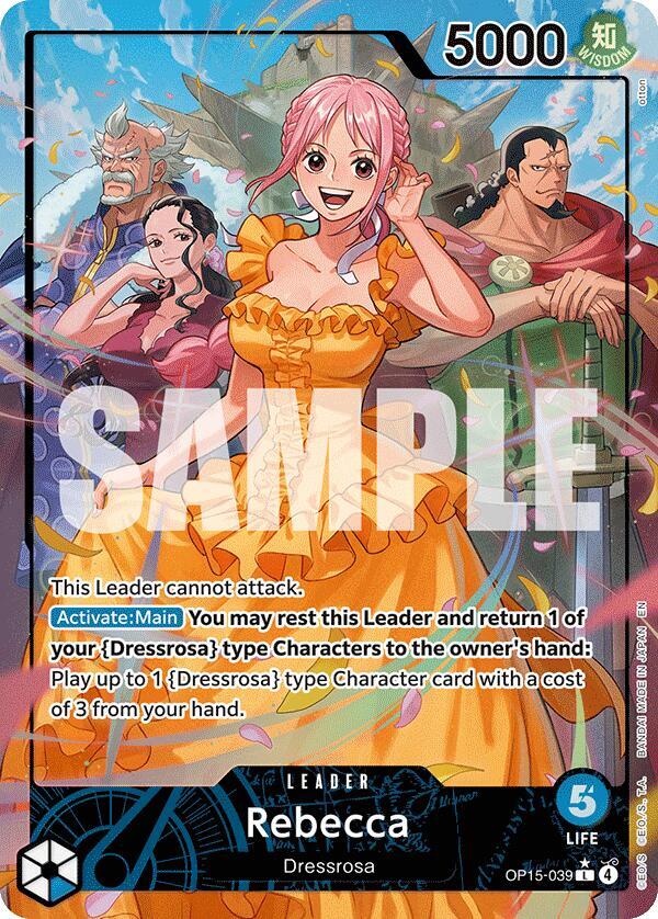 Rebecca Alternate Art OP15-039 – Adventure on Kami's Island | One Piece TCG