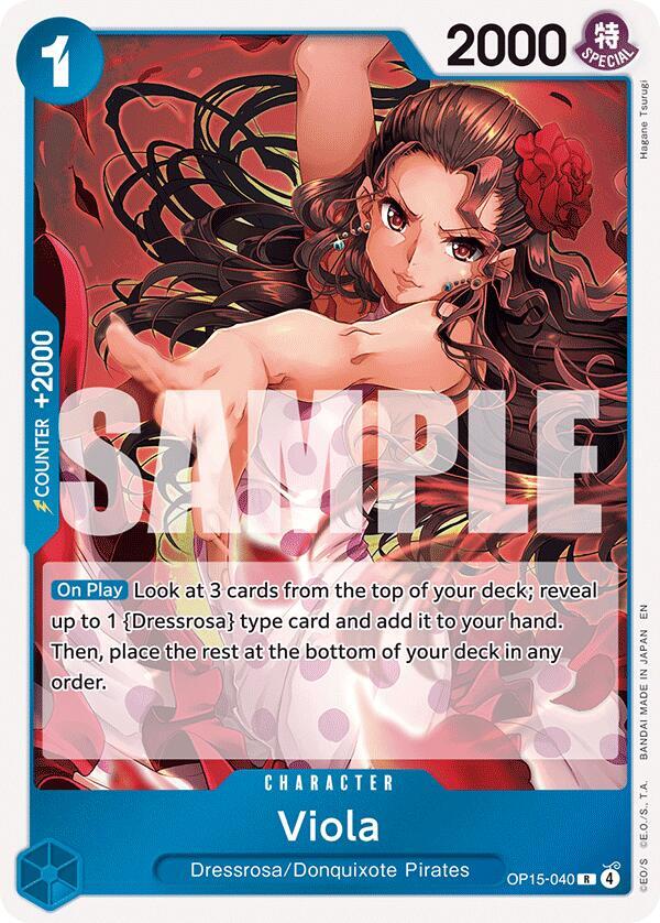 Viola OP15-040 – Adventure on Kami's Island | One Piece TCG