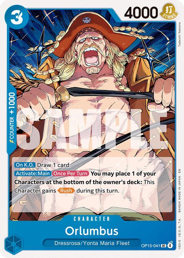 Orlumbus OP15-041 – Adventure on Kami's Island | One Piece TCG