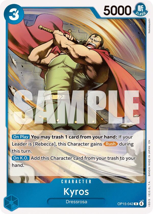 Kyros OP15-042 – Adventure on Kami's Island | One Piece TCG