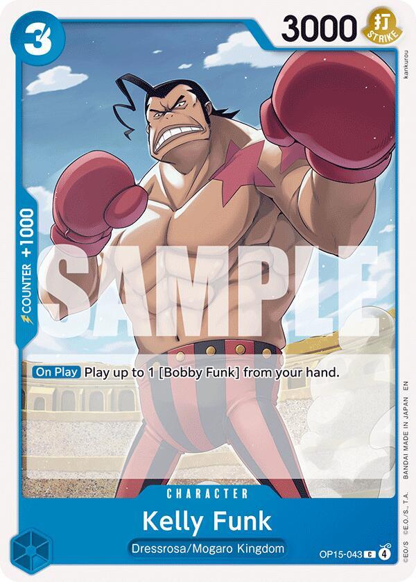 Kelly Funk OP15-043 – Adventure on Kami's Island | One Piece TCG