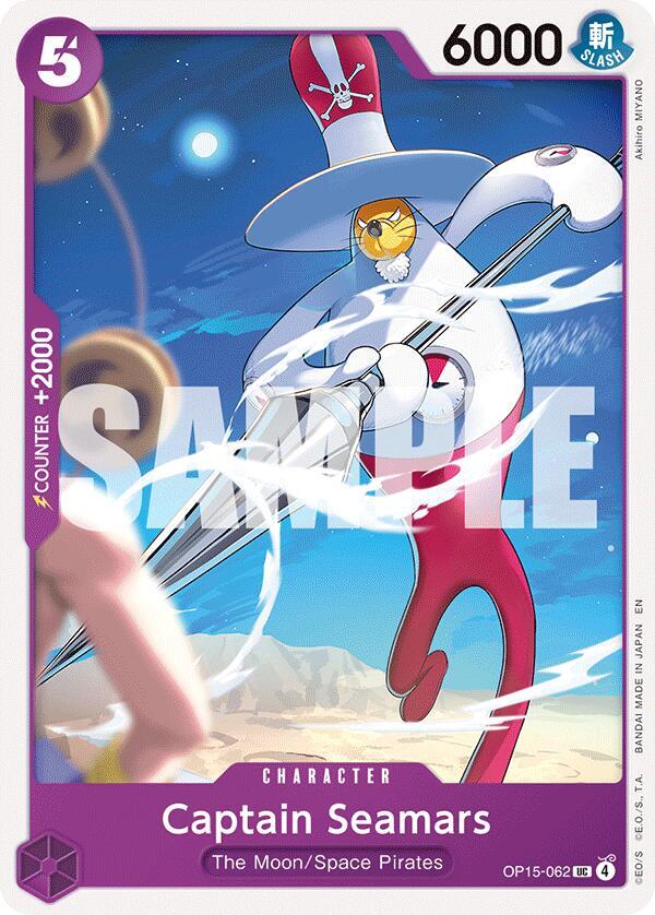 Captain Seamars OP15-062 – Adventure on Kami's Island | One Piece TCG