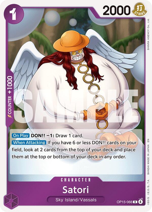 Satori OP15-066 – Adventure on Kami's Island | One Piece TCG