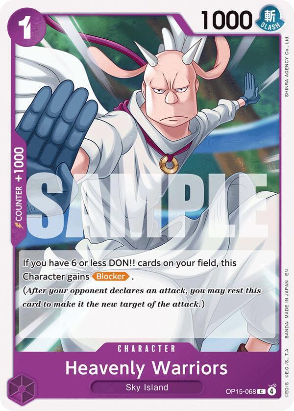 Heavenly Warriors OP15-068 – Adventure on Kami's Island | One Piece TCG