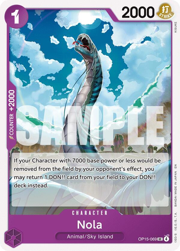 Nola OP15-069 – Adventure on Kami's Island | One Piece TCG
