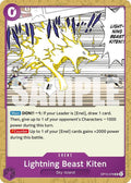 Lightning Beast Kiten OP15-076 – Adventure on Kami's Island | One Piece TCG