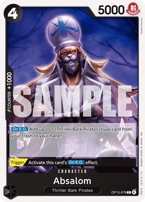 Absalom OP15-079 – Adventure on Kami's Island | One Piece TCG