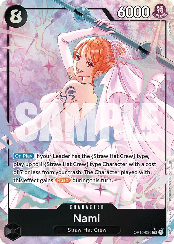Nami Alternate Art OP15-086 – Adventure on Kami's Island | One Piece TCG
