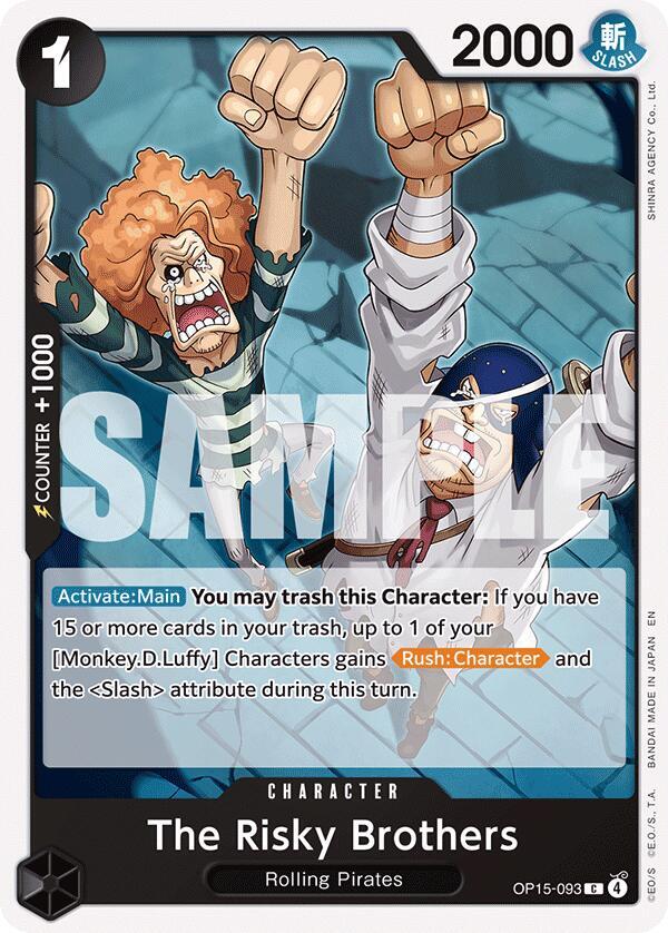 The Risky Brothers OP15-093 – Adventure on Kami's Island | One Piece TCG