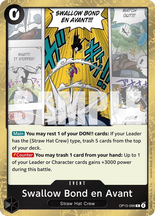 Swallow Bond en Avant OP15-096 – Adventure on Kami's Island | One Piece TCG