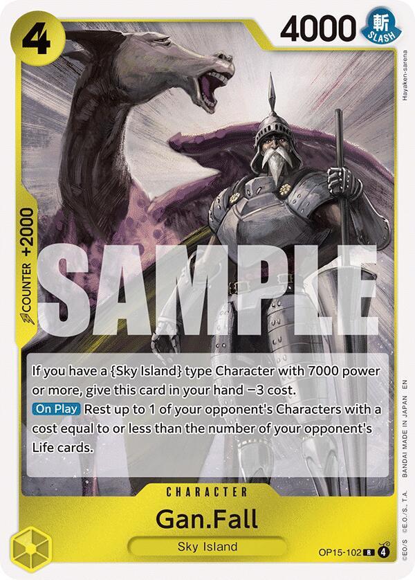 Gan.Fall OP15-102 – Adventure on Kami's Island | One Piece TCG