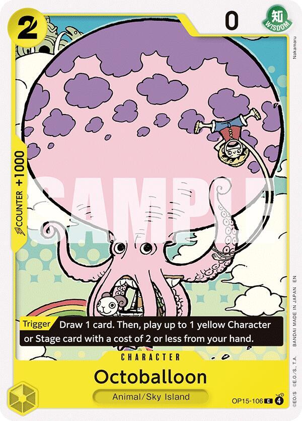 Octoballoon OP15-106 – Adventure on Kami's Island | One Piece TCG