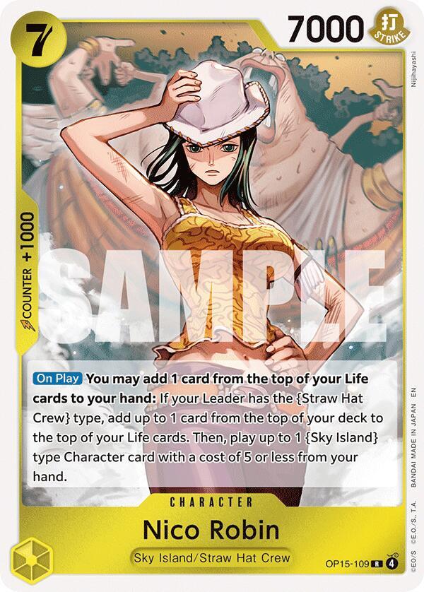 Nico Robin OP15-109 – Adventure on Kami's Island | One Piece TCG