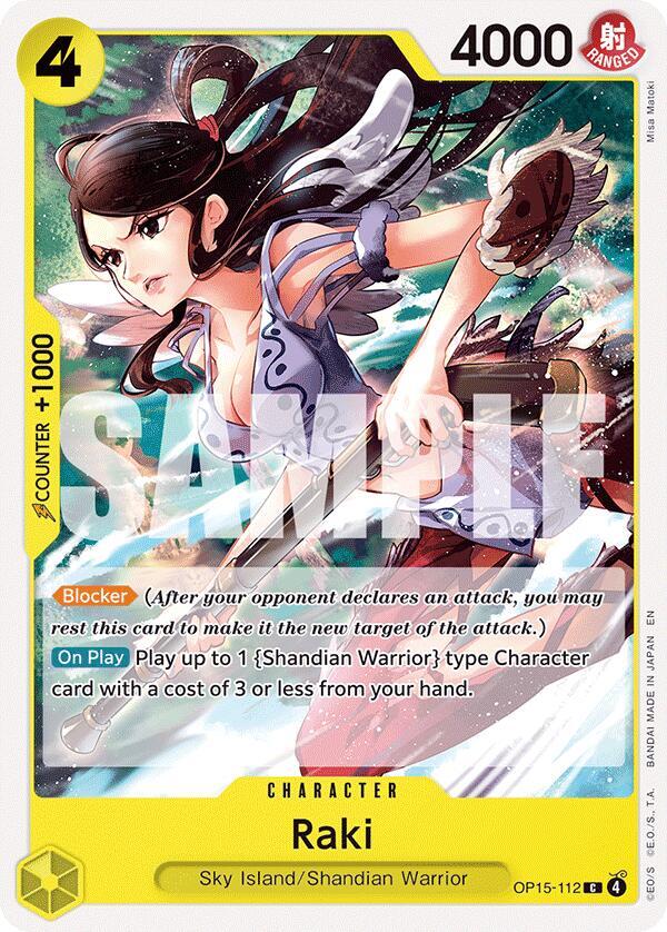 Raki OP15-112 – Adventure on Kami's Island | One Piece TCG