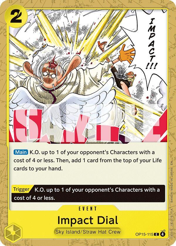 Impact Dial OP15-115 – Adventure on Kami's Island | One Piece TCG