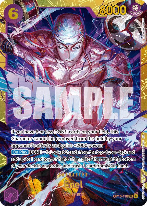 Enel OP15-118 – Adventure on Kami's Island | One Piece TCG