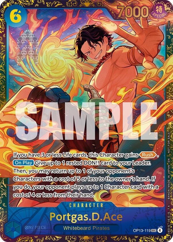 Portgas.D.Ace Treasure Cup 2026 OP13-119 | One Piece TCG