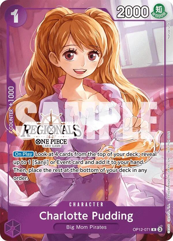 Charlotte Pudding Regional Participation Pack 2026 Vol.1 OP12-071 | One Piece TCG