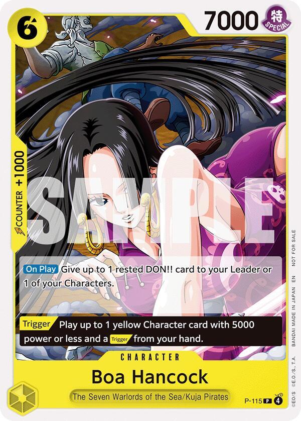 Boa Hancock OP15 Release Event P-115 | One Piece TCG