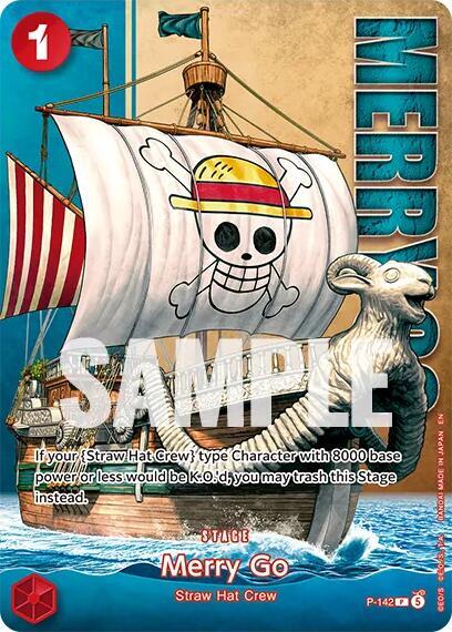 Merry Go Premium Card Collection -Live Action Edition Vol.2 Straw Hat Crew- P-142 | One Piece TCG