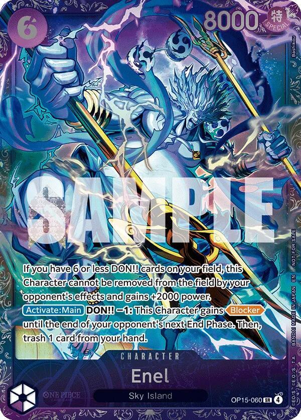 Enel Treasure Cup May 2026 OP15-060 | One Piece TCG
